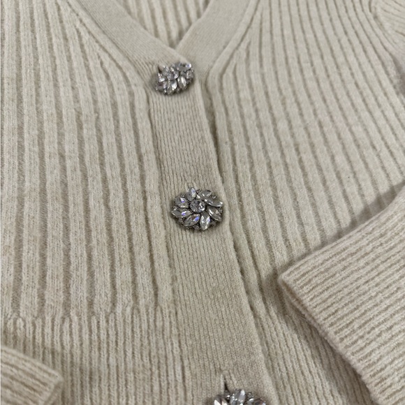 H&M Light Tan Ribbed Sweater - Picture 3 of 6